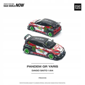 Pop Race - Toyota Pandem GR Yaris Daigo Saito