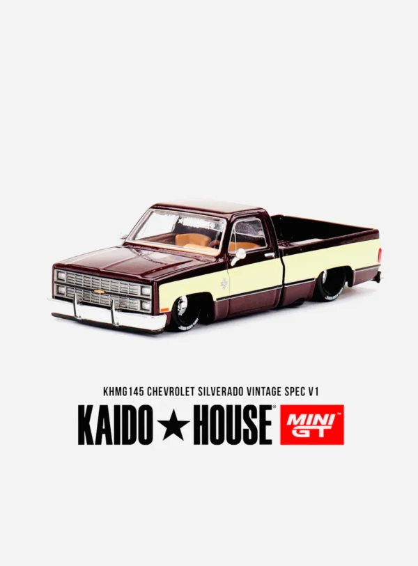 Mini GT Kaido House - 145 Chevrolet Silverado Vintage Spec V1 Bronze