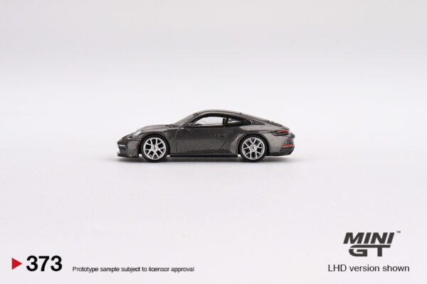 Mini GT - 373 Porsche 911 (992) GT3 Touring Agate Grey Metallic - obrazek 3