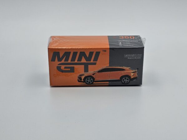 Mini GT - 360 Lamborghini Urus Arancio Borealis Orange - obrazek 4
