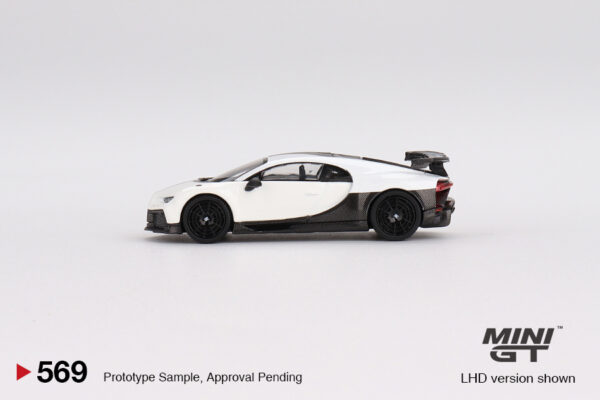 Mini GT - 569 Bugatti Chiron Pur Sport White - obrazek 2
