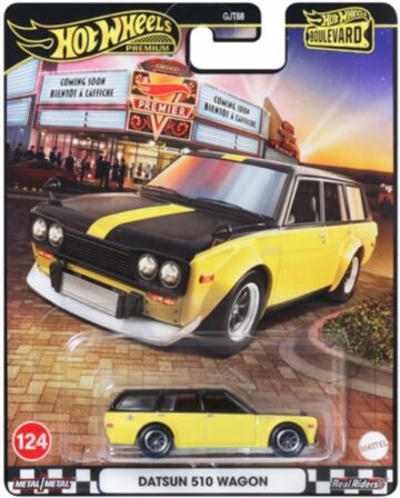 HOT WHEELS -PREMIUM- DATSUN 510 WAGON