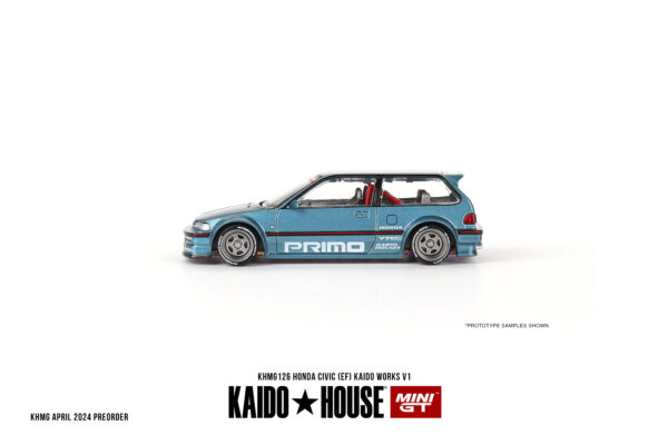 Mini GT Kaido House - 126 Honda Civic (EF) Kaido Works V1 - obrazek 3