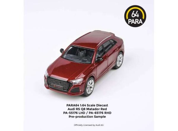 Para64 - Audi RS Q8 Red Metallic