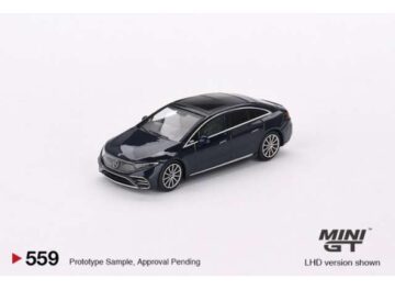 Mini GT - 559 Mercedes Benz EQS 580 Nautical Blue Metallic