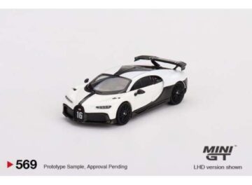 Mini GT - 569 Bugatti Chiron Pur Sport White