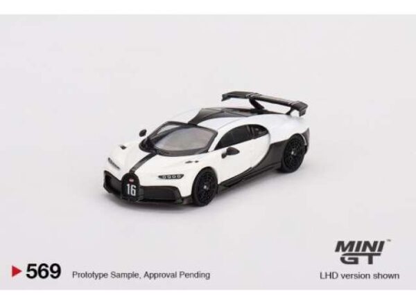 Mini GT - 569 Bugatti Chiron Pur Sport White