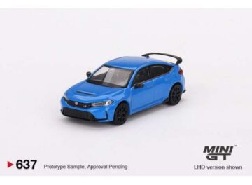 Mini GT - 637 Honda Civic Type R Boost Blue Pearl 2023