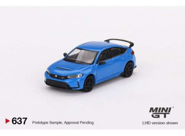 Mini GT - 637 Honda Civic Type R Boost Blue Pearl 2023