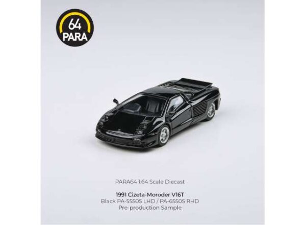 Para64 -1991 Cizeta Moroder V16T Black