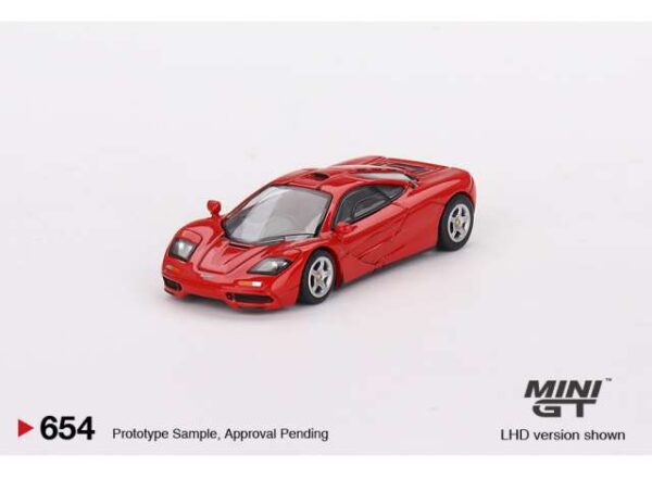 Mini GT - 654 McLaren F1 Red