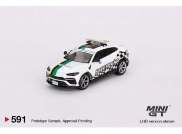 Mini GT - 591 Lamborghini Urus 2022 Macau GP Official Safety Car