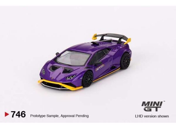 Mini GT - 746 Lamborghini Huracán STO Viola Pasifae