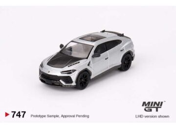 Mini GT - 747 Lamborghini Urus Performante Grigio Nimbus