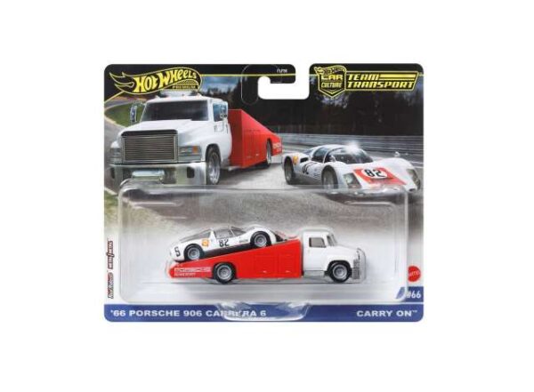 Hot Wheels Team Transport - Porsche 909 Carrera 6