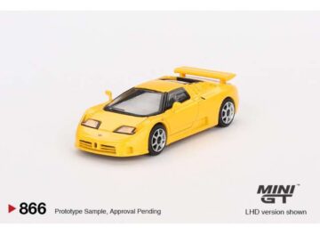 Mini GT - 866 Bugatti EB110 Super Sport Giallo Bugatti