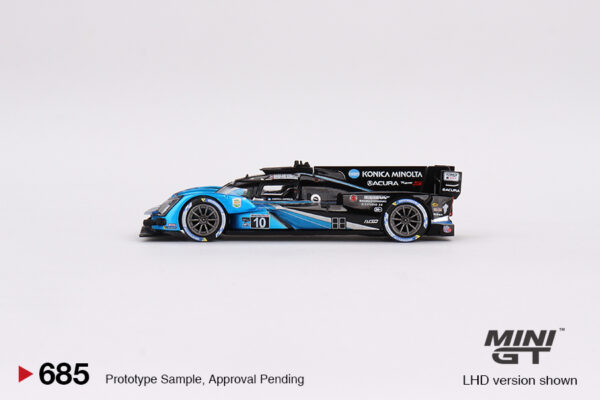 Mini GT – 685 Acura ARX-06 GTP Konica Minolta 2023 IMSA Daytona 24 Hrs - obrazek 3
