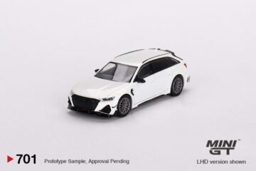 Mini GT - 701 Audi ABT RS6-R Glacier White Metallic
