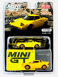 Mini GT - 771 Mijo Exclusive Lancia Stratos HF Stradale Giallo Fly Yellow