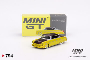 Mini GT - 794 Lincoln Carpi Hot Rod Lime Yellow