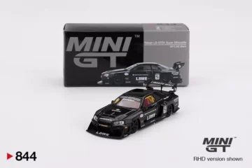 Mini GT – 844 Nissan ER34 Nissan LB-ER34 Super Silhouette Skyline Black 2024