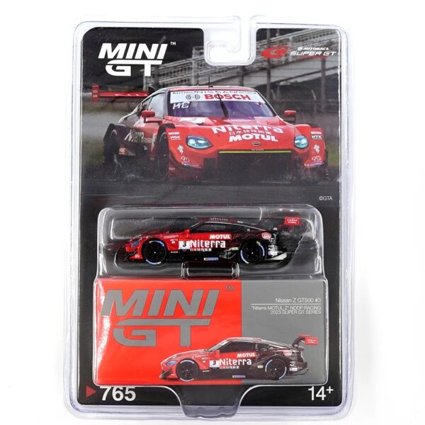 Mini GT -765 Nissan Z GT500 #3 “Niterra MOTUL Z” NDDP RACING 2023 SUPER GT SERIES
