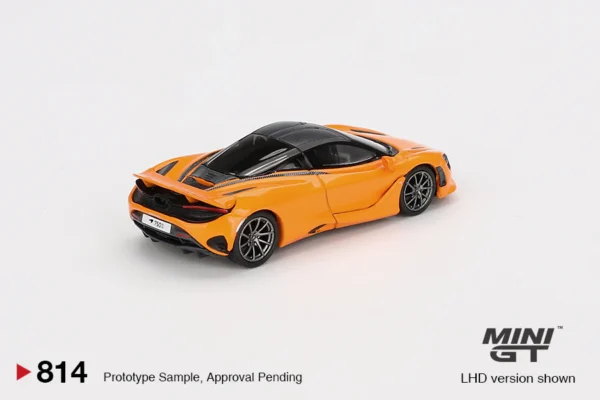 Mini GT - 814 McLaren 750S Orange - obrazek 3