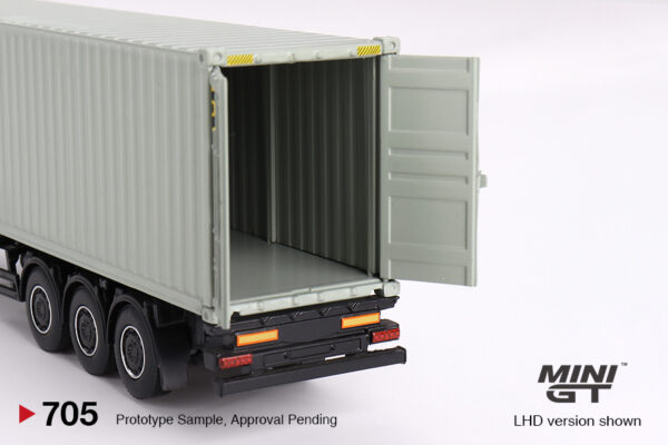 Mini GT - 705 Mercedes-Benz Actros w/ 40 Ft Container " UPS Europe" - obrazek 4