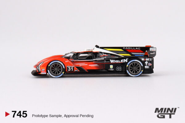 Mini GT - 745 Cadillac V-Series.R #31 Whelen Engineering Cadillac Racing 2023 IMSA Sebring 12 Hrs Winner - obrazek 2