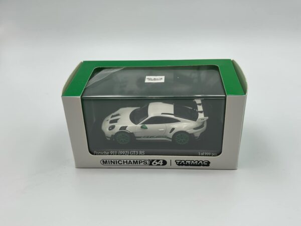 TARMAC WORKS - Porsche 911 (992) GT3 RS White - obrazek 2