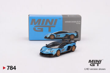 Mini GT - 784 Lamborghini Aventador SVJ 63 Blu Aegir