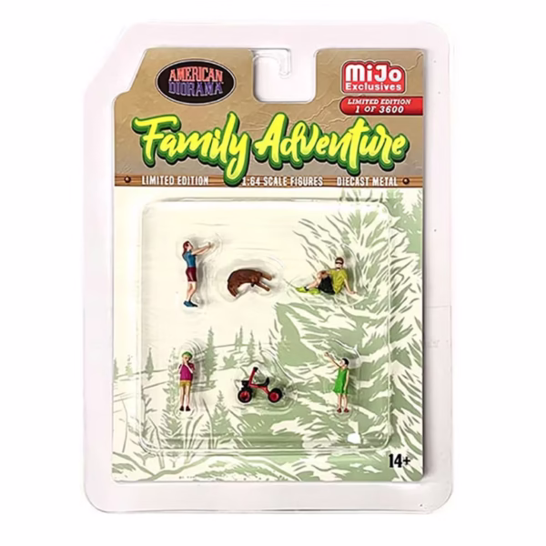 American Diorama - Family Adventure Figure Set Ludziki Figurki