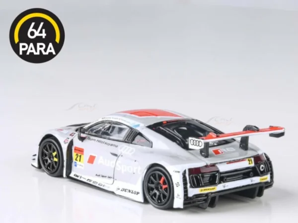 Para64 - 2017 Audi R8 LMS #21 GT300 Team Hititsuyama Grey Silver - obrazek 2