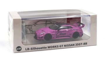 CM Model – LB-Silhouette WORKS GT Nissan 35GT-RR LBWK LB Liberty Walk Pink