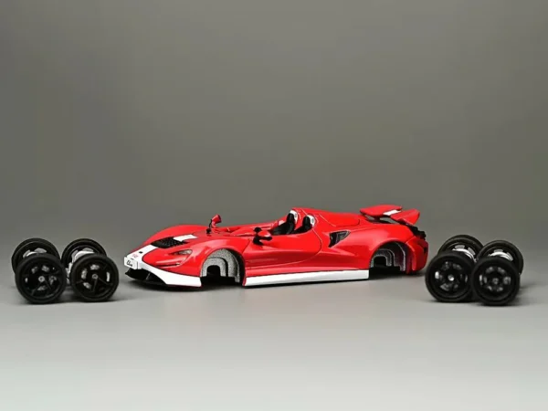 CM Model - Mclaren - Elva N 45 Racing 2020 - Red Grey