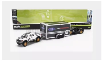 Maisto - Ford USA - F-150 Raptor Pick-Up 2010 With Trailer Auto