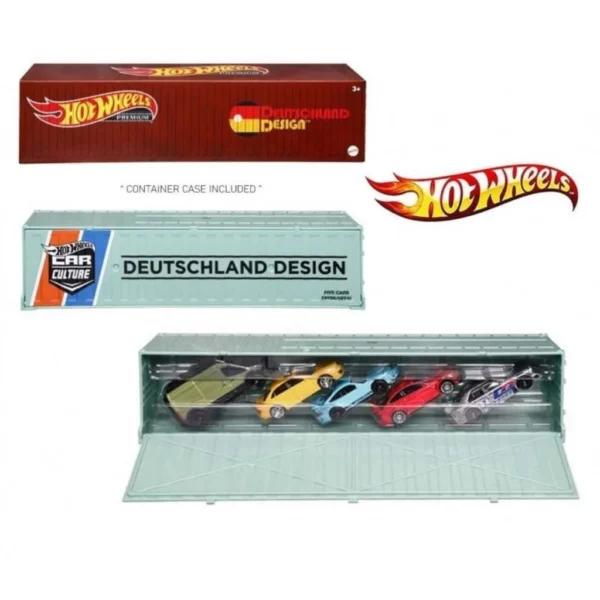Hot Wheels Car Culture - Deutschland Design Container Set Kontener
