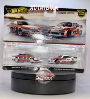 HOT WHEELS PREMIUM -2-PAK- NISSAN 240SX (S14) NISSAN SILVIA (S15)