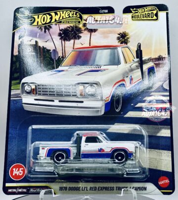 HOT WHEELS PREMIUM - 1978 DODGE LI'L RED EXPRESS TRUCK/CAMION