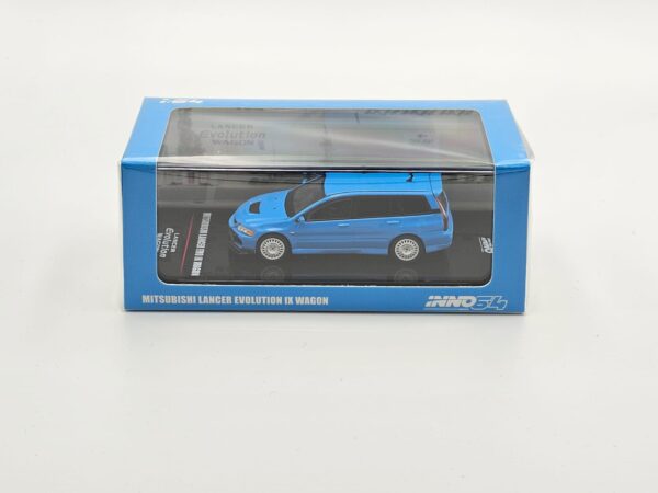 INNO64 - Mitsubishi Lancer Evolution IX Wagon, blue - obrazek 3