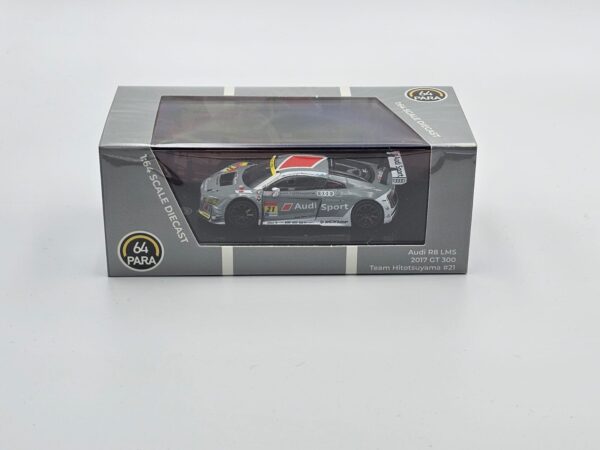 Para64 - 2017 Audi R8 LMS #21 GT300 Team Hititsuyama Grey Silver - obrazek 3