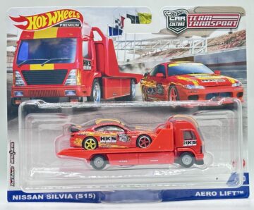 Hot Wheels Team Transport - NISSAN SILVIA (S15) AERO LIFT