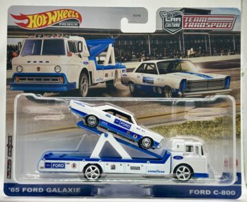 Hot Wheels Team Transport - '65 FORD GALAXIE FORD C-800