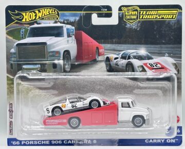 Hot Wheels Team Transport - '66 PORSCHE 906 CARRERA 6 CARRY ON