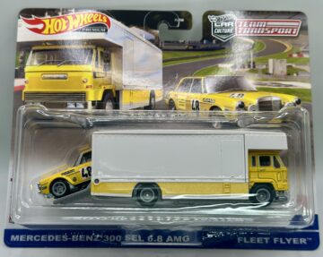Hot Wheels Team Transport - MERCEDES-BENZ 300 FLEET FLYER