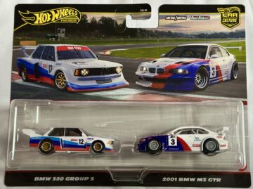 Hot Wheels CAR CULTURE - BMW 320 GROUP 5 2001 BMW M3 GTR