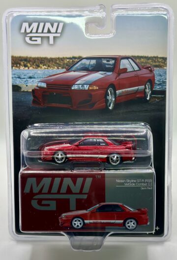 Mini GT – 987BL NISSAN SKYLINE GT-R (R32) RED MGT00987-BL