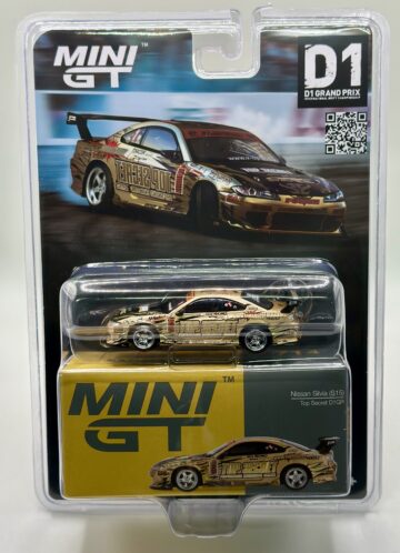 Mini GT - 714BL Nissan Silvia S15 TOP SECRET D1GP 1999 MGT00714-BL