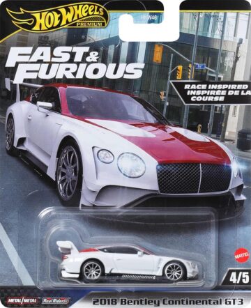 HOT WHEELS -PREMIUM-  FAST & FURIOUS BENTLEY CONTINENTAL GT3