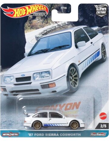 HOT WHEELS -PREMIUM-  87 FORD SIERRA COSWORTH